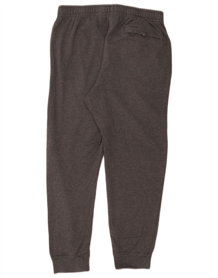 Nike Mens Tracksuit Trousers Joggers Large Grey Cotton