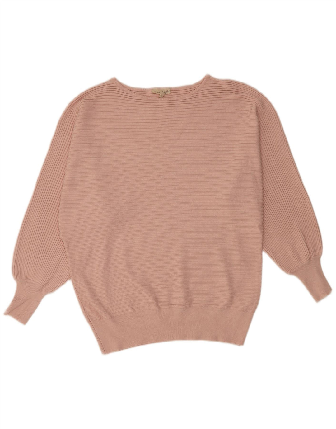 Phase Eight Womens Boat Neck Jumper Sweater UK 14 Medium Pink Viscose