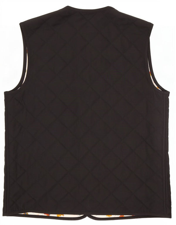 Colete acolchoado feminino Schneiders UK 12 poliéster preto médio