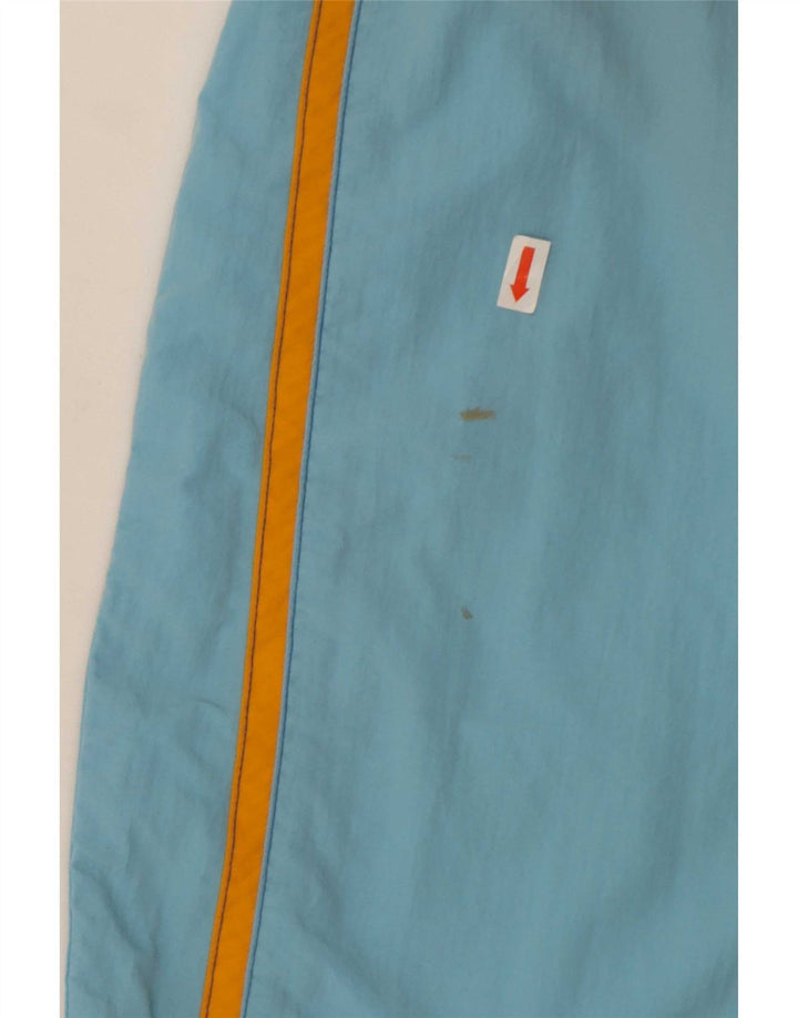Pantaloncini da bagno da uomo Champion in poliestere color block blu medio