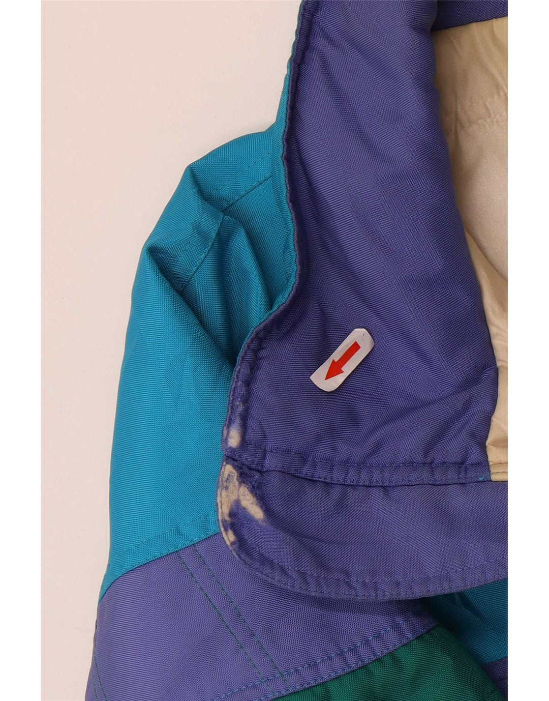 Sergio Tacchini Veste de ski pour homme UK 42 XL Bleu Colourblock