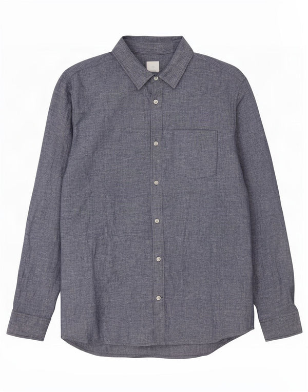 Camicia da uomo Gap Standard Fit Large Blu Navy
