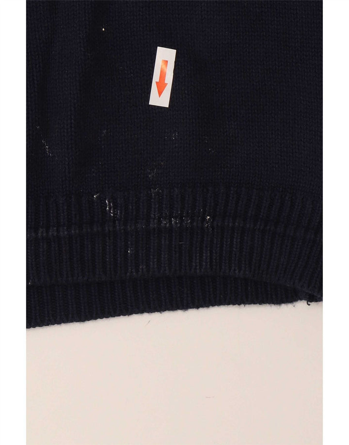 Avirex Mens Crew Neck Jumper Sweater XL Navy Blue