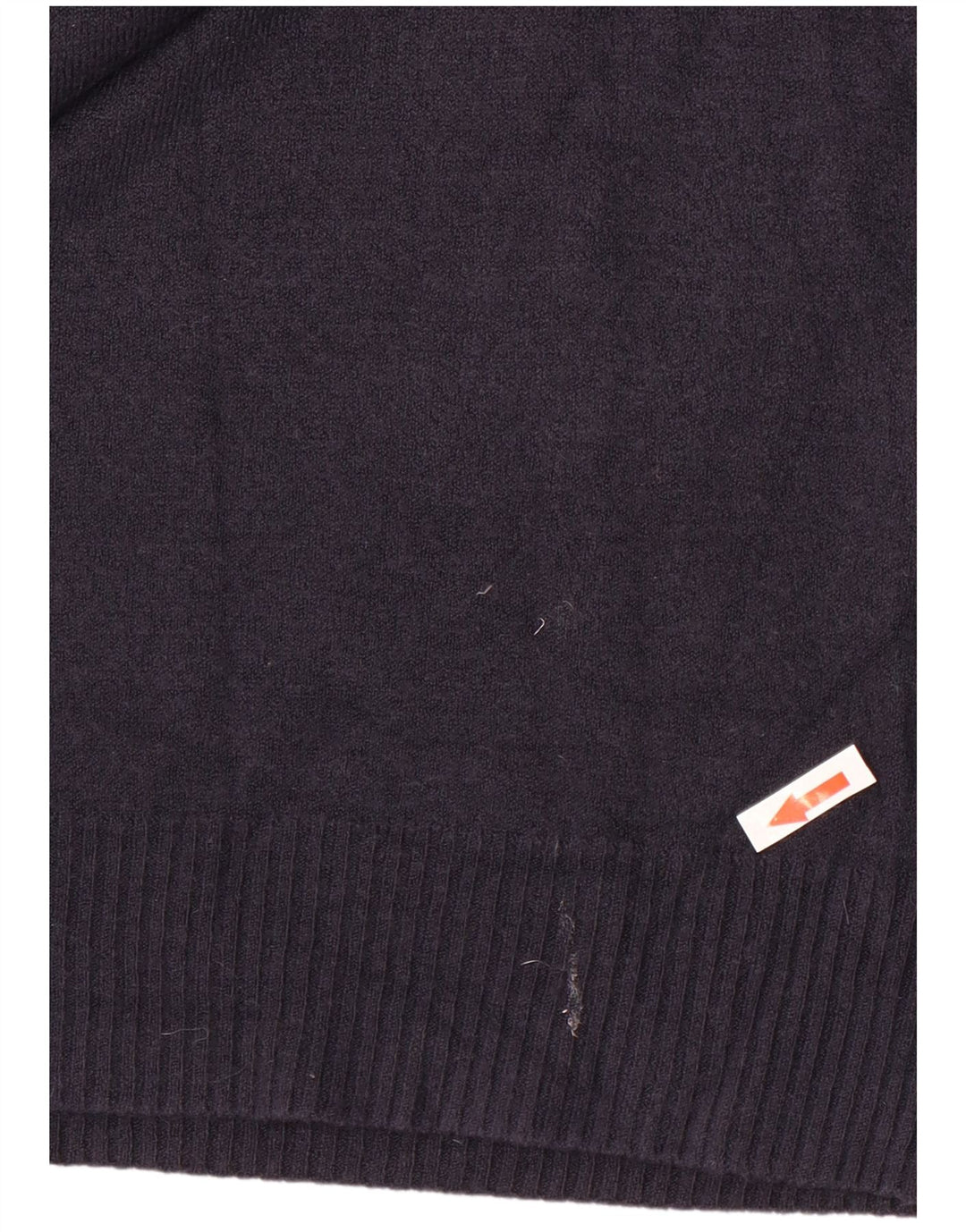 Marks & Spencer Womens Boat Neck Jumper Sweater UK 12 Medium Navy Blue