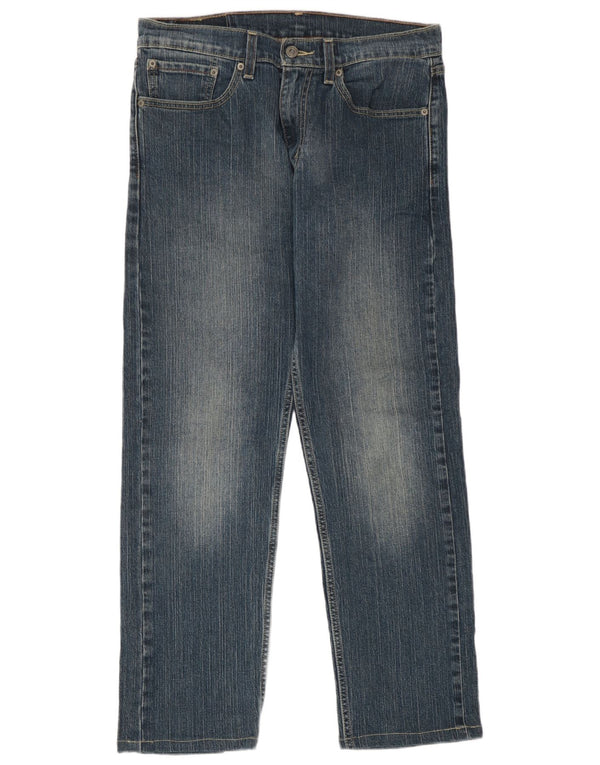 Мужские прямые джинсы Levi's 505 W31 L27 синие, хлопок