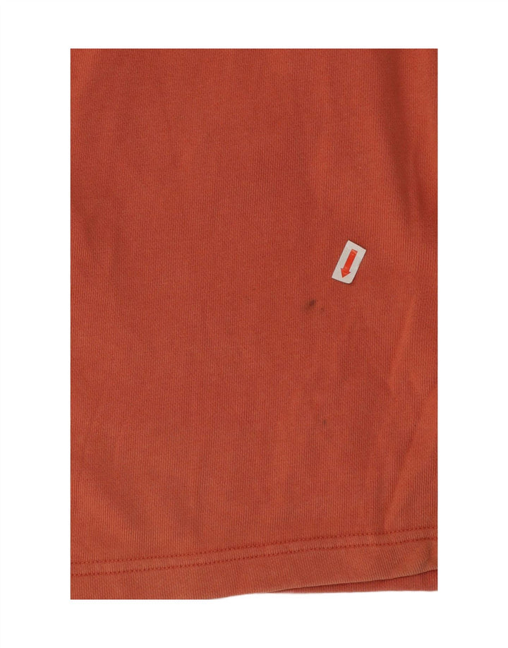 Marks & Spencer Mens Regular Fit Sport Shorts 3XL  Orange Cotton