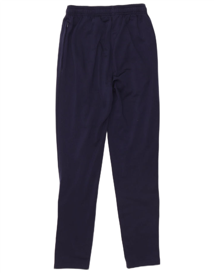 Pantaloni de trening Puma pentru bărbați, poliester mediu bleumarin