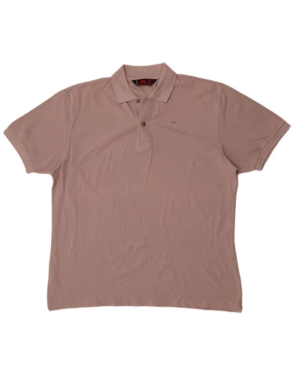 Kappa Mens Polo Shirt XL Purple
