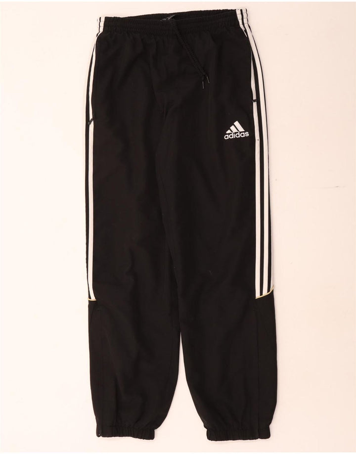 Pantaloni da tuta da uomo Adidas Joggers medio poliestere nero