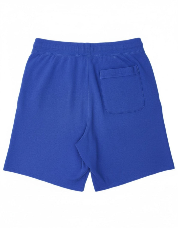Nike Mens Graphic Sport Shorts Medium Blue Cotton
