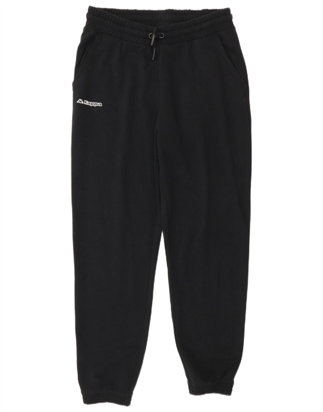 Kappa Mens Tracksuit Trousers Joggers Large  Black Cotton