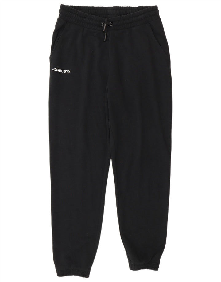 Kappa Mens Tracksuit Trousers Joggers Large  Black Cotton