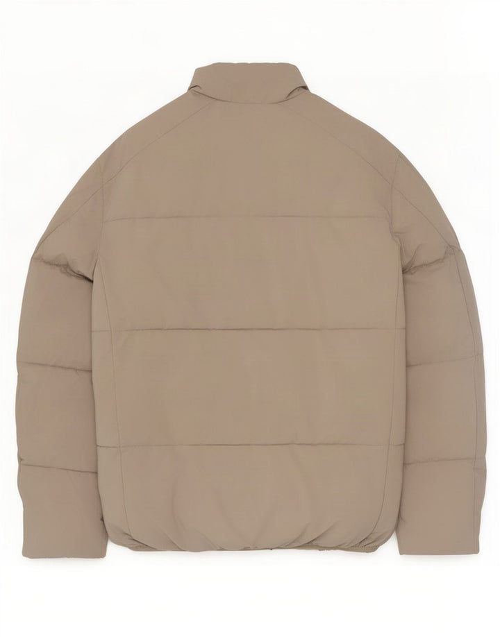 Zara Mens Chaqueta Acolchada UK 36 Small Gris Nylon