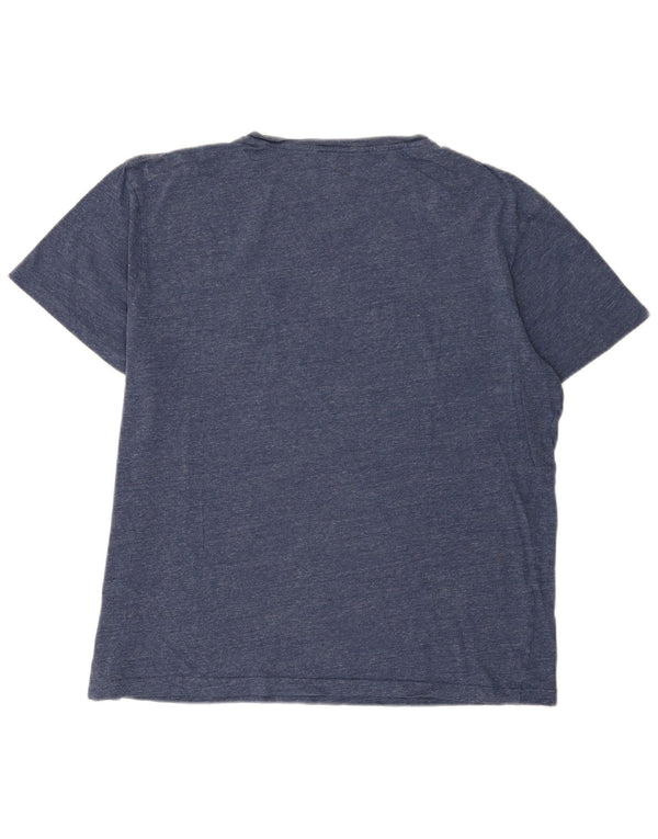 Polo Ralph Lauren Mens Classic Fit T-Shirt Top Large Blue Cotton