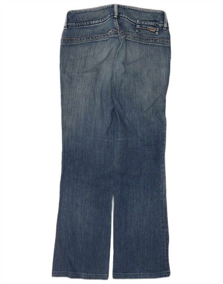 DIESEL Dame Straight Jeans W29 L30 Blå Bomuld