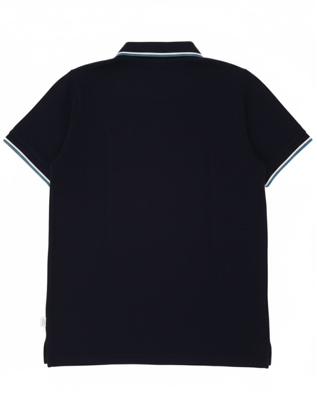 PENGUIN Boys Polo Shirt 9-10 Years Navy Blue Cotton