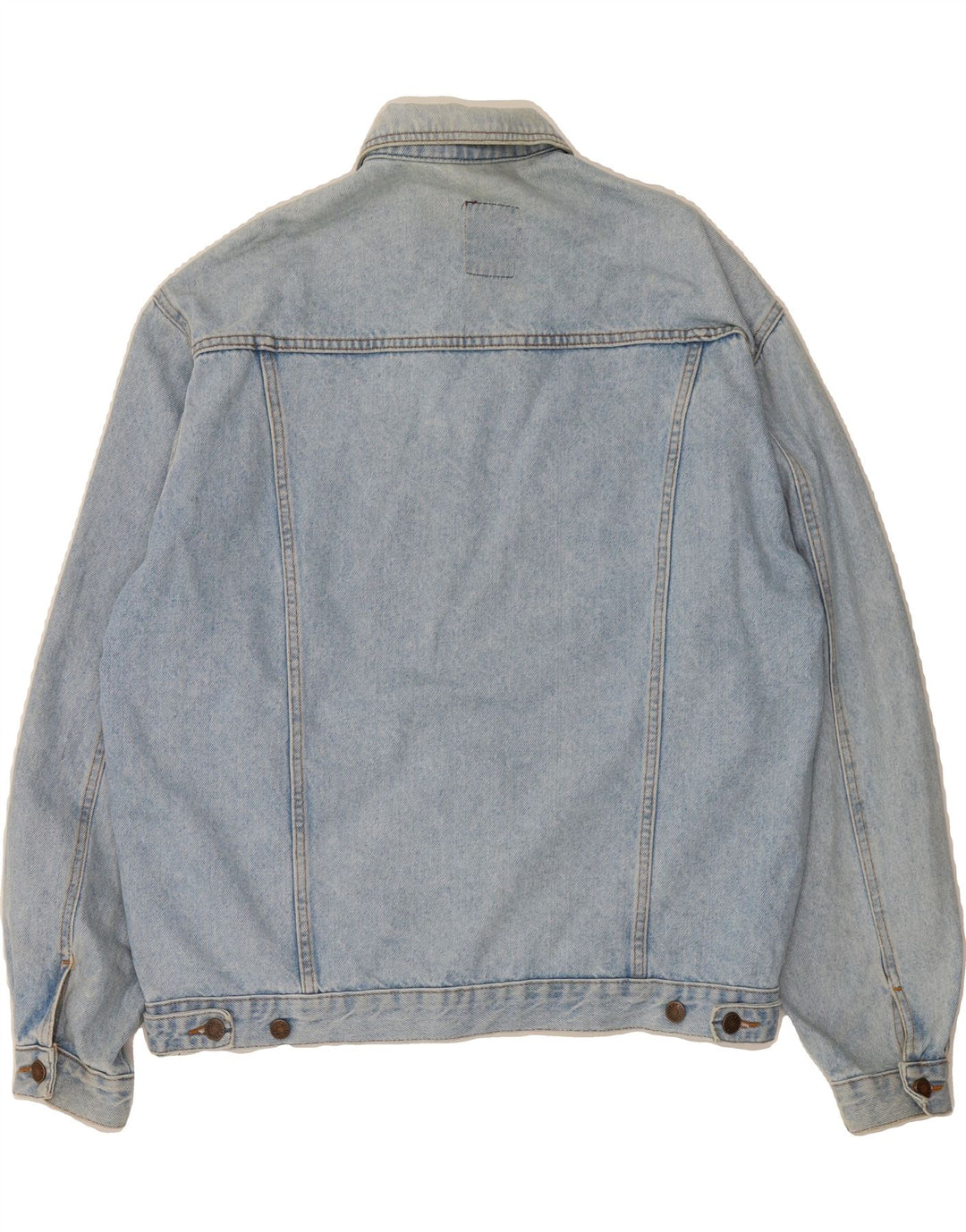 CASUCCI Mens Denim Jacket UK 40 Large Blue Vintage Casucci and Second-Hand Casucci from Messina Hembry 