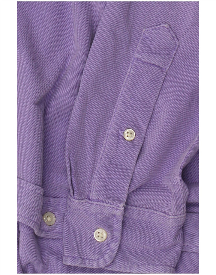 Ralph Lauren Mens Shirt Small Purple Cotton