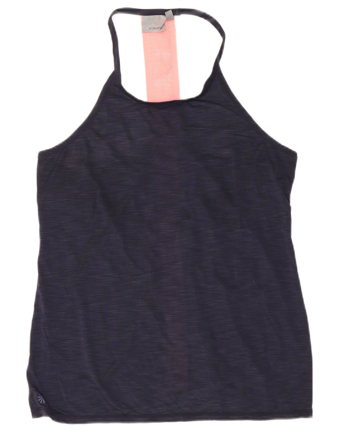 Athleta Womens Vest Top UK 12 Medium Navy Blue Flecked Polyester