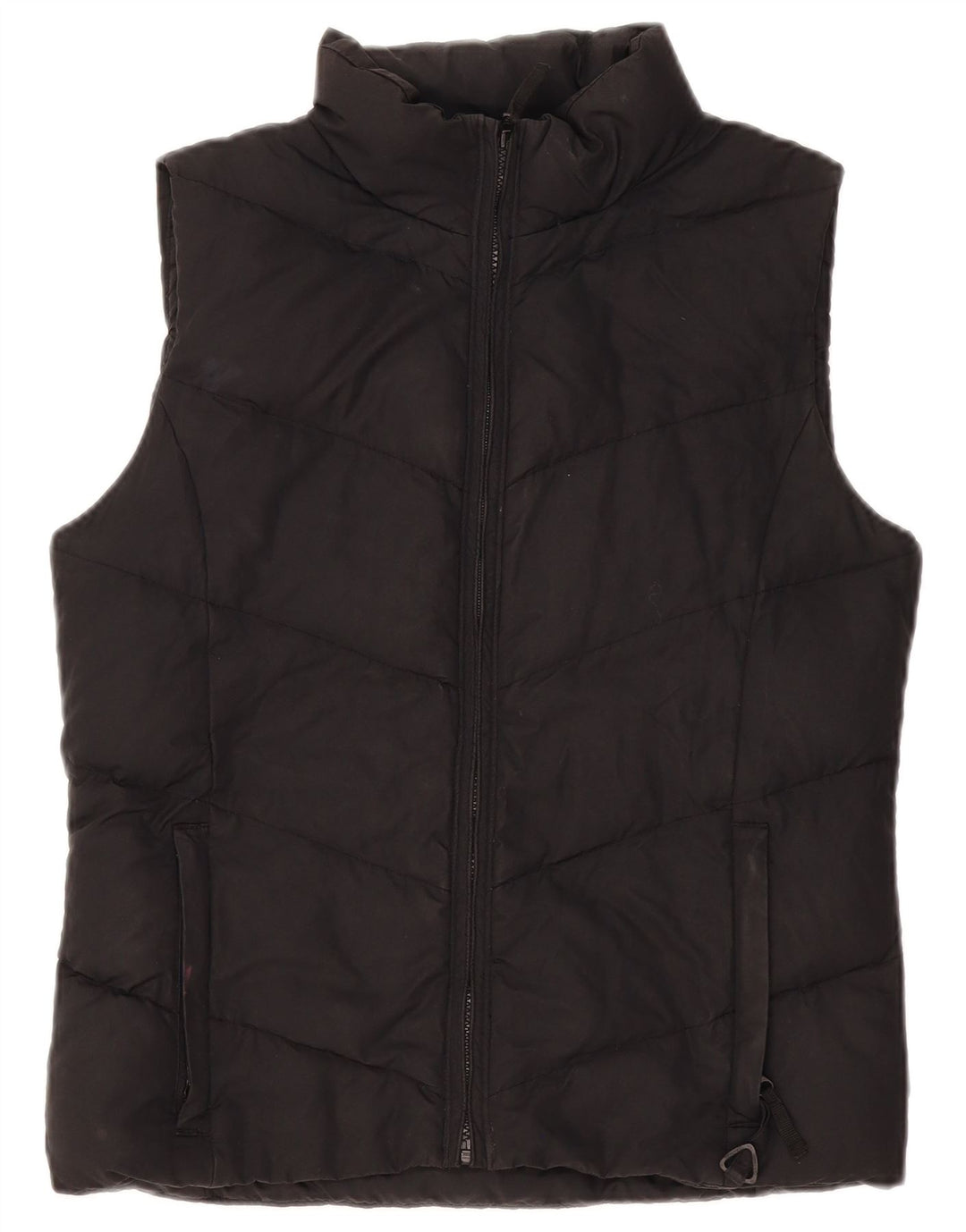 Columbia Womens Oversized Polstret Gilet UK 10 Small Black Polyester