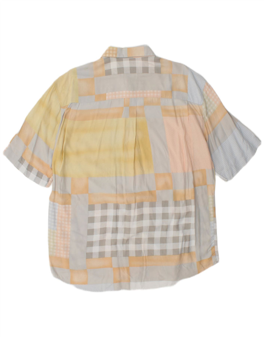 Cămașă cu mânecă scurtă pentru bărbați PAL ZILERI, mare, multicoloră, viscoză