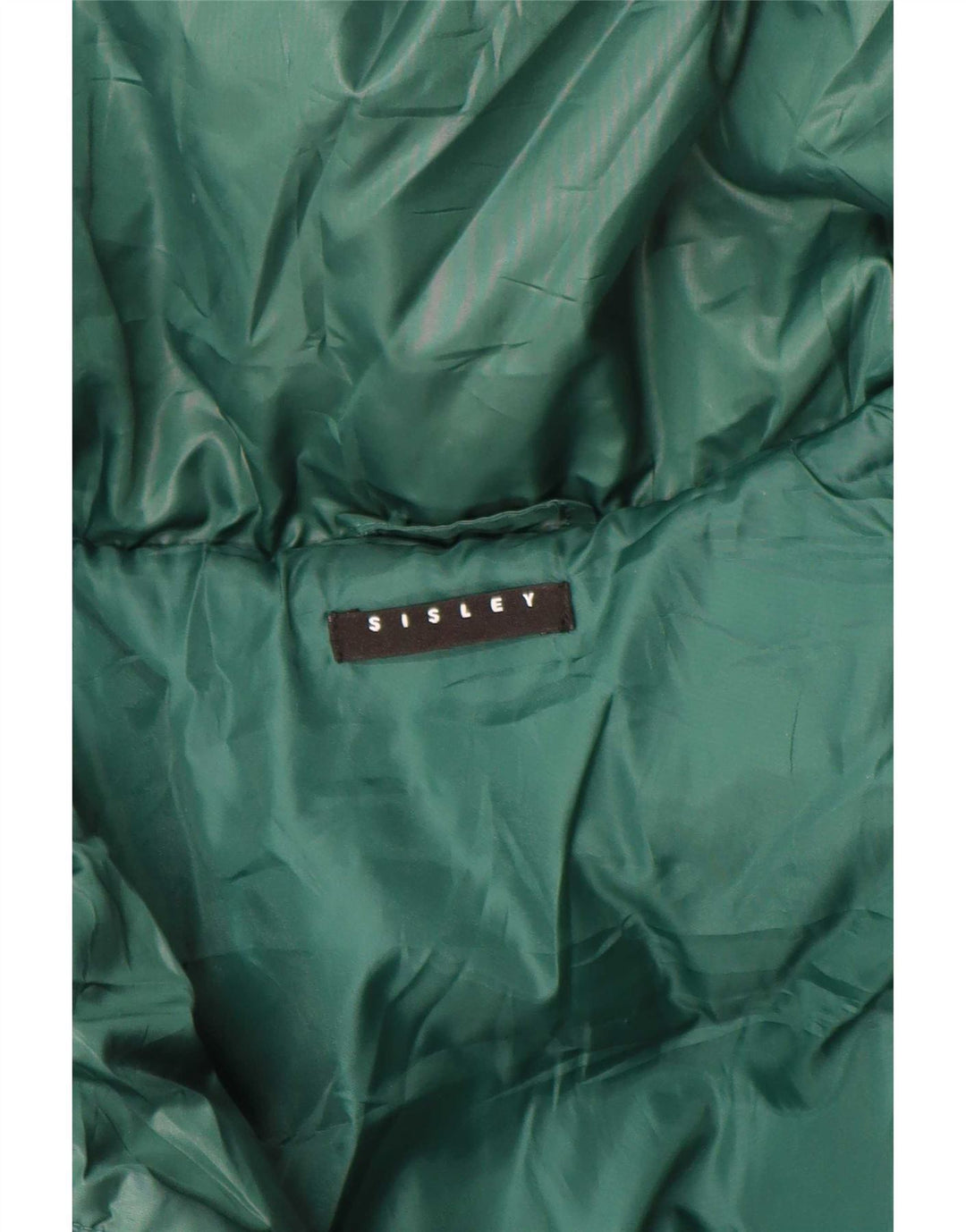 Sisley Damen Wattierte Jacke UK 16 Large Grün