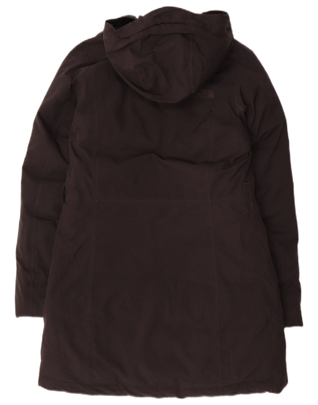 The North Face Wattierter Damenmantel mit Kapuze, UK 10, Größe S, Schwarz, Polyester