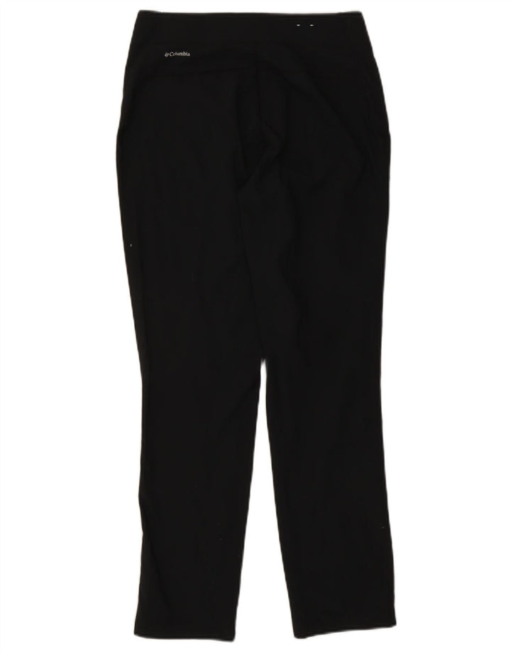 Columbia Womens Slim Casual Trousers Small W27 L27 Black Polyester