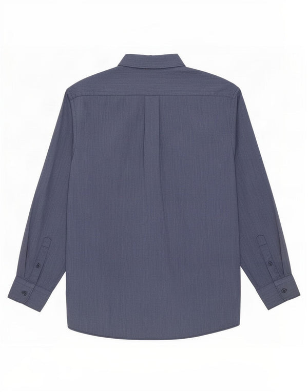 Camicia da uomo Kenzo taglia 43 17 XL blu navy