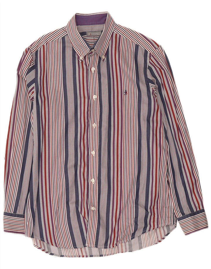 Harmont & Blaine Mens Shirt Large Multicoloured Striped