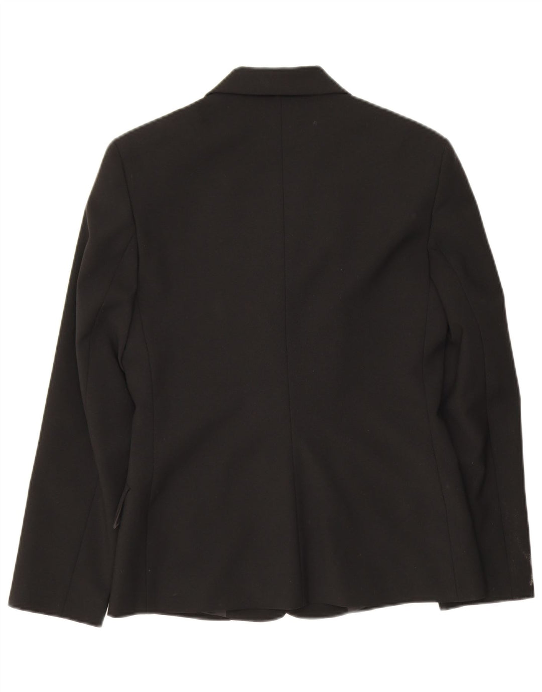 Giacca Blazer a 3 Bottoni da Donna Benetton IT 42 Medio Nero Poliestere