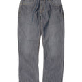 Мужские прямые джинсы LEVI'S 514 W33 L32 синие, хлопок