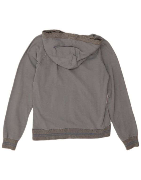 Champion Mens Hoodie Jumper Small Blue Colourblock Cotton