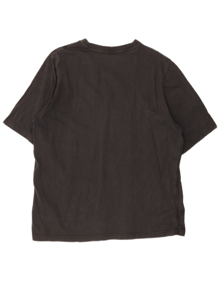 Adidas Herren Grafik T-Shirt Top Medium Schwarz Baumwolle