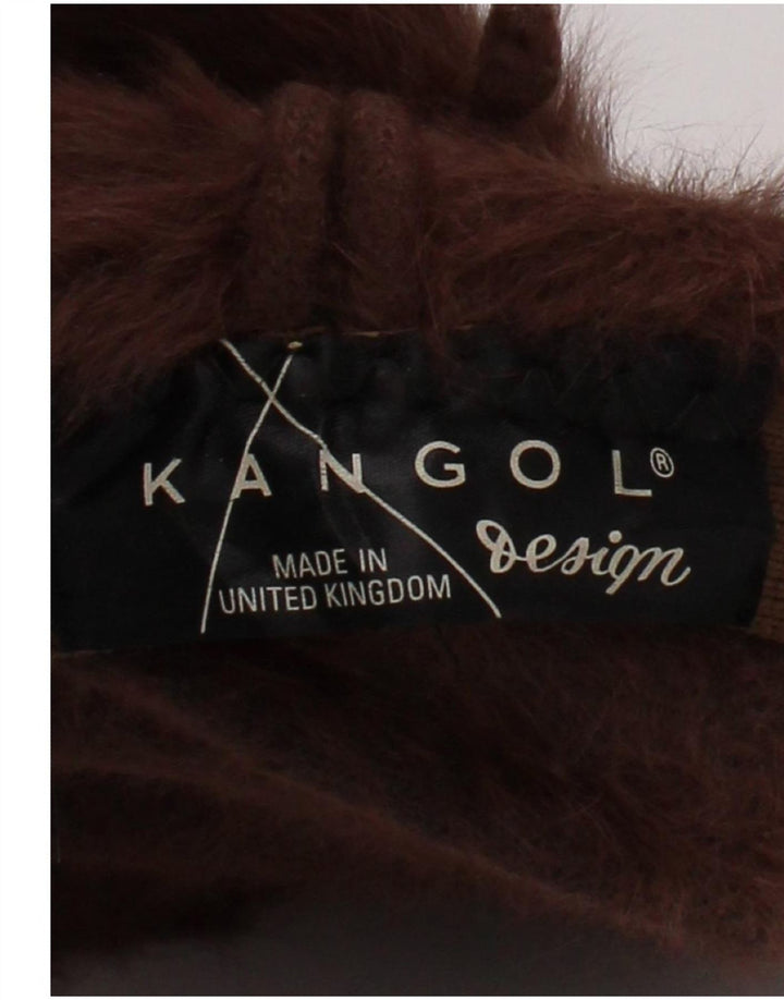 Cappello Beanie Da Donna In Pelliccia Sintetica Kangol Marrone Medio
