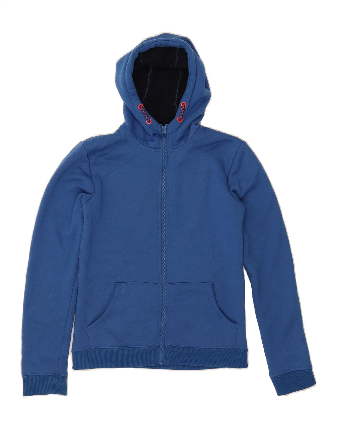 MOUNTAIN WAREHOUSE Boys Zip Hoodie Sweater 11-12 Years Navy Blue Polyester Vintage Mountain Warehouse and Second-Hand Mountain Warehouse from Messina Hembry 