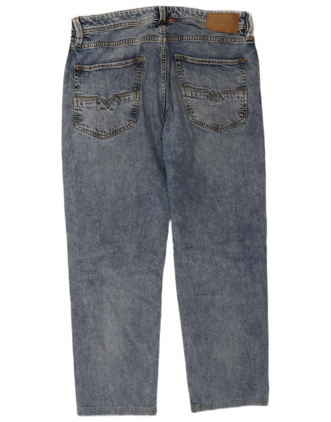 Diesel Mens Straight Jeans W31 L27 Blue Cotton