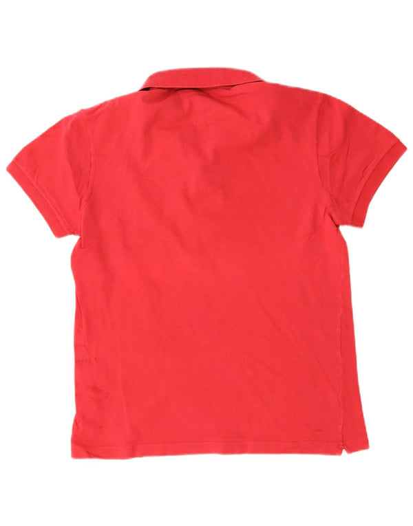 Polo da uomo Fred Perry in cotone rosso medio