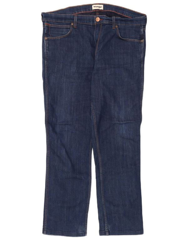 Wrangler Mens Straight Jeans W38 L29 Blue