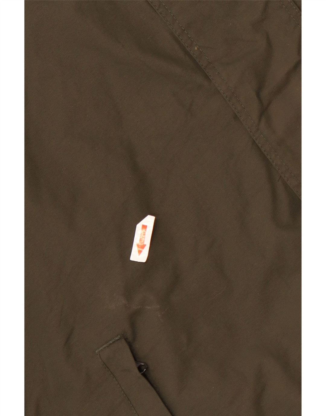Dickies Mens Hooded Bomber Jacket UK 36 Small Khaki Polyamide
