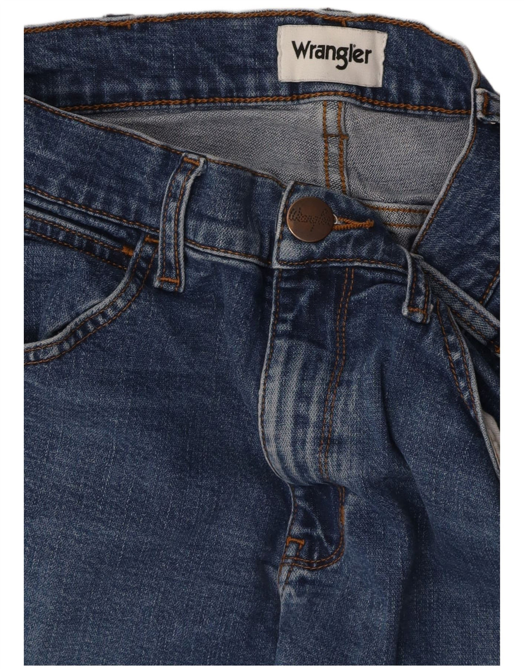 WRANGLER Mens Skinny Jeans W30 L30 Blue