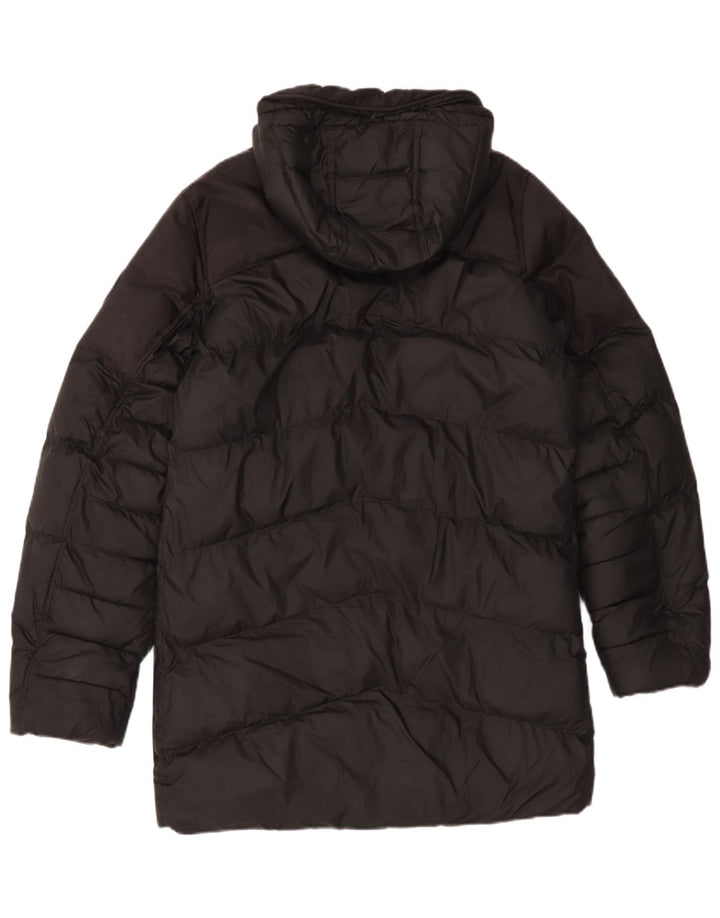 G-Star Mens Hooded Padded Coat UK 36 Small Black Polyester