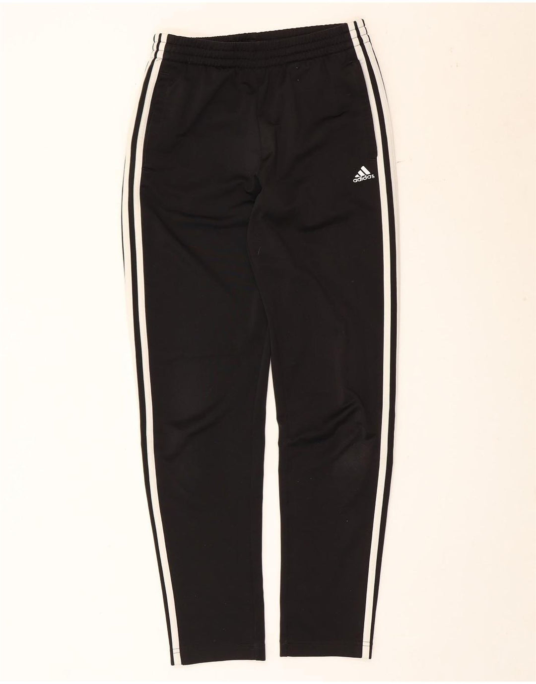 Adidas Boys Tracksuit Trousers 13-14 Years  Black Polyester