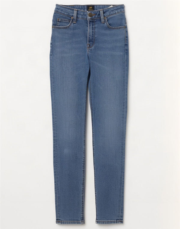 Джинсы Lee Scarlett High Slim W26 L31, синие, хлопок, женские