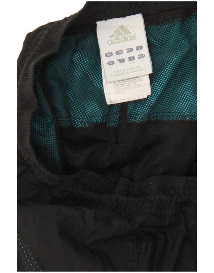 Adidas Mens Tracksuit Trousers Large  Black Polyester