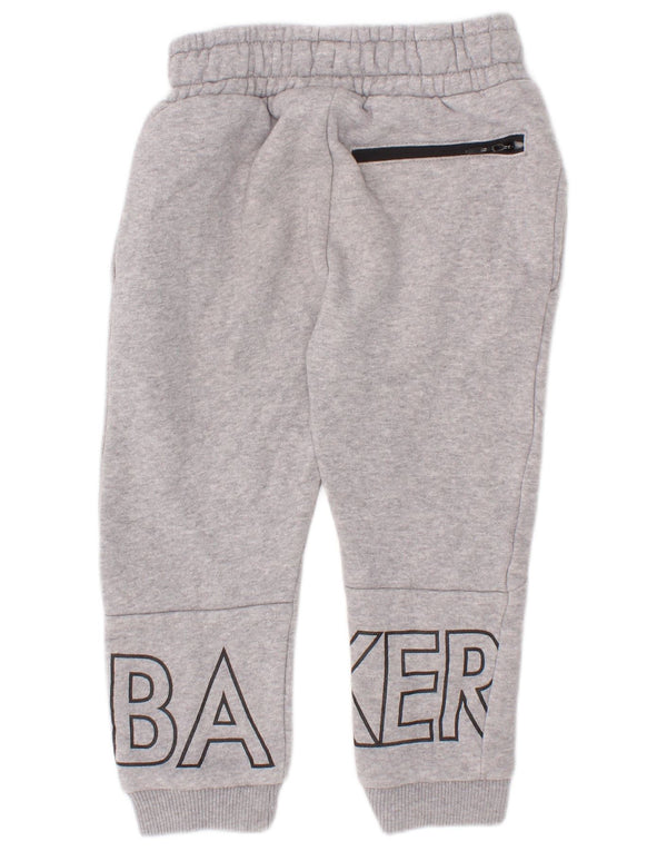 Calça de treino estampada para meninos Ted Baker 18-24 meses cinza manchada