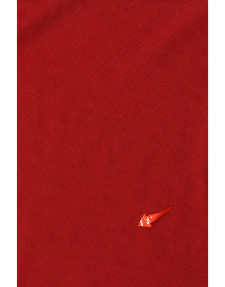CHAMPION Mens Easy Fit Polo Shirt Small Red
