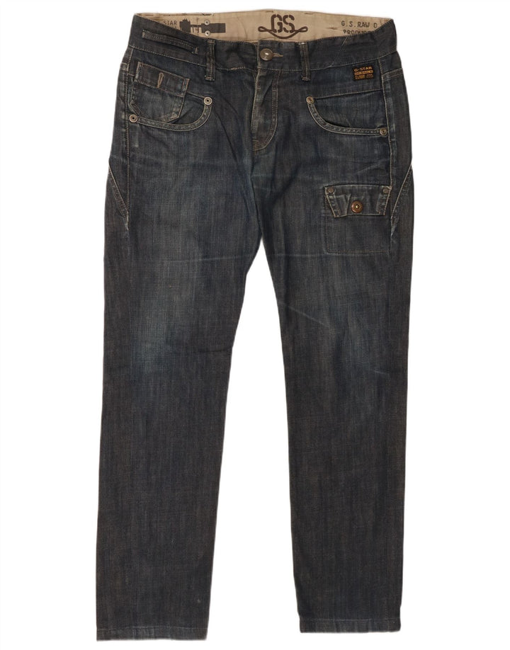 G-Star Herre Cargo Slim Jeans W34 L31 Marineblå