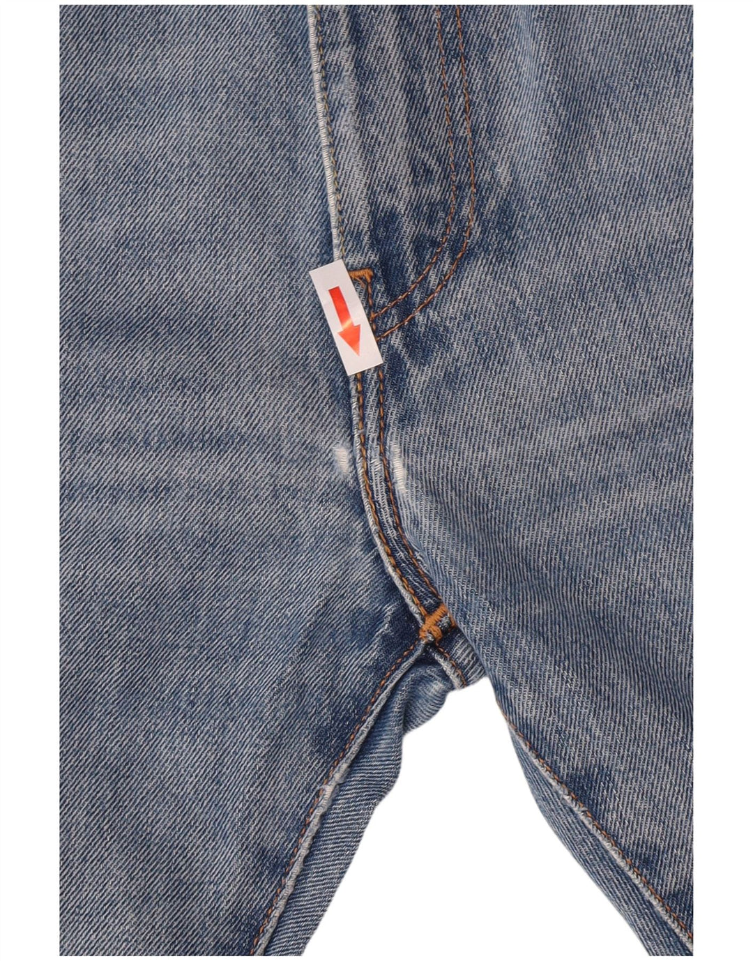 Levi's Herren 505 Straight Jeans W34 L32 Blaue Baumwolle