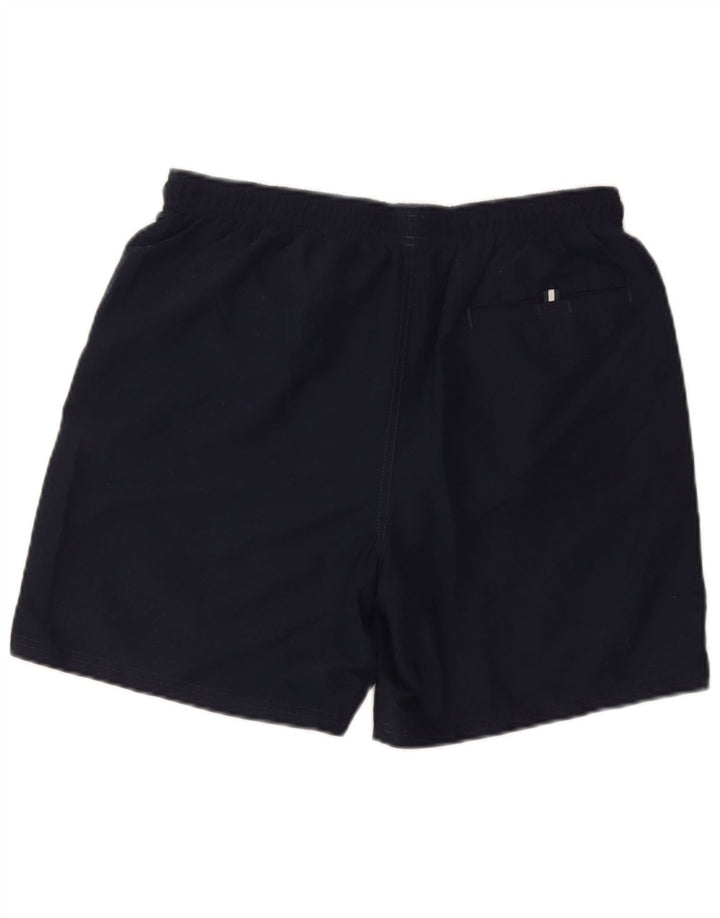 Pantaloncini da bagno da uomo Marks & Spencer medio poliestere blu navy